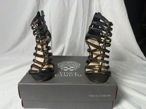 lot 36687 image: Vince Camuto black nappa 9.5