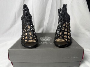 lot 36690 image: Vince Camuto black nappa size 9.5