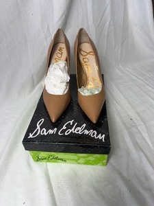 lot 36765 image: SAM EDELMAN light brown leather high heel size 9.5