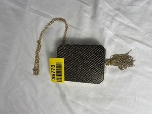 lot 36773 image: GIANNI BINI sexy elegant goldblk small purse with gold chain strap