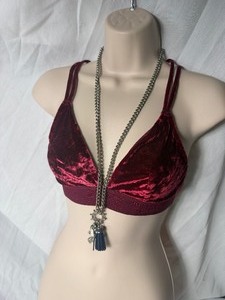 lot 36816 image: gently used betsey johnson silver multi charm neckless