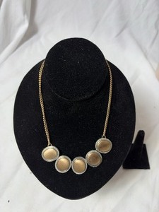 lot 36831 image: George Bronze Oval Design Necklace - NEW.