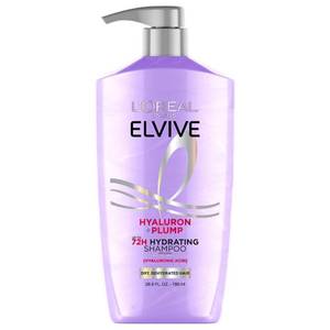 lot 59936 image: LOreal Paris Elvive Hyaluron Plump Hydrating Shampoo for Dry Hair - 28 fl oz - Retail $12