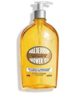 lot 59965 image: LOCCITANE Almond Shower Oil, Cleansing Body Wash & Shaving Base, Vegan - Retail $50