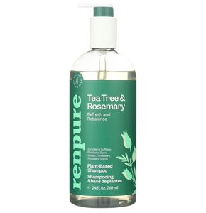 lot 59970 image: RENPURE Tea Tree & Rosemary Balancing Shampoo for OilyNormal Hair 24oz - Retail $10