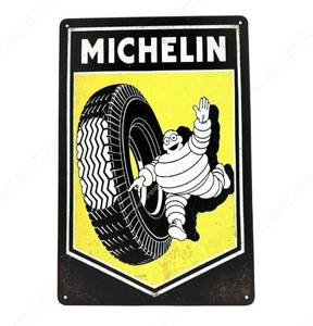 lot 1609 image: New Michelin 8x10 Metal Sign