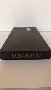 lot 14 image: Scrabble Board Game with Wooden Tiles and Rules