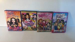 lot 18 image: Bratz DVD Lot 4 Movies Genie Magic Kidz Fairy Tales Fashion Pixiez Starrin Stylin