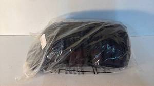 lot 86 image: Lot of Dark Caps with Green Underbrim in Clear Plastic Bag