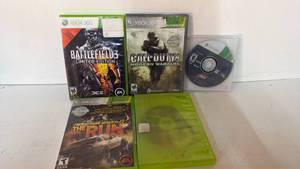 lot 127 image: Xbox 360 Games Lot Battlefield 3 Call of Duty 4 Forza Need for Speed The Run