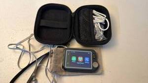 lot 159 image: Handheld HeartCheck Portable Monitor with Case, Lanyard, USB Cable and Lead Wire