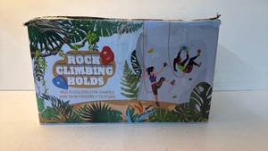 lot 161 image: Rock Climbing Holds Assorted Shapes