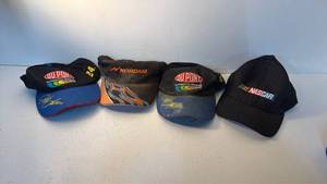 lot 233 image: Lot of 4 Racing Caps incl. DuPont Automotive Finishes #24, Nordam and NASCAR