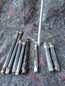 lot 36 image: Lot of 12 and 38 Socket Extentions