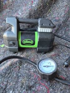 lot 38 image: Slime 12V Portable Air Compressor with Gauge