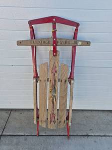 lot 50 image: Flexible Flyer III Sled