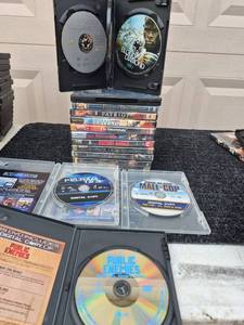 lot 116 image: DVD Movie Lot Blood Diamond Patriot Games Newsies Pelham 123 Mall Cop