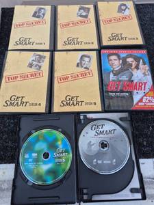 lot 125 image: Get Smart DVD Lot Seasons 1-5 and Two-Disc Special Edition