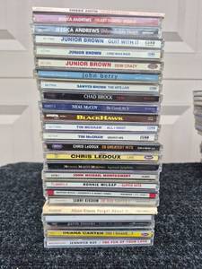 lot 150 image: Country Music CD Lot Including Tim McGraw, Junior Brown, Chris LeDoux