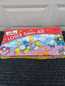 lot 162 image: The Simpsons Party Board Game 2 to 6 Players Loser Takes All