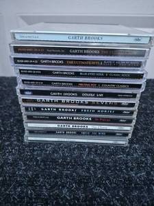 lot 171 image: Garth Brooks CD Lot Ultimate Hits Double Live Sevens Fresh Horses No Fences