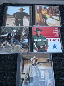 lot 173 image: George Strait CD Lot of 5 Albums Including Latest Greatest Straitest Hits