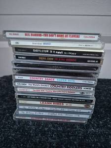 lot 174 image: Music CD Lot of 14 Neil Diamond Duran Duran Sheryl Crow LeAnn Rimes