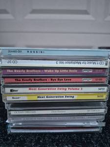 lot 175 image: Mixed Lot of Music CDs incl. Everly Brothers Next Generation Swing Mantovani