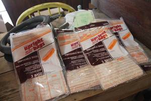 lot 5511 image: NIP KenMore Upright Vacuum Bags and More