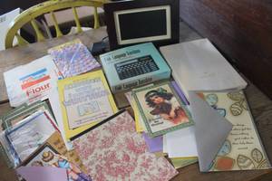 lot 5553 image: Misc. Cards, Translator, Digital Frame and More