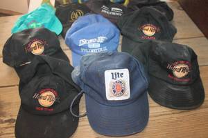 lot 5568 image: Vintage Hard Rock Caf Ball Caps and More