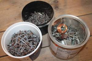 lot 5612 image: 3 Containers of Nails and More
