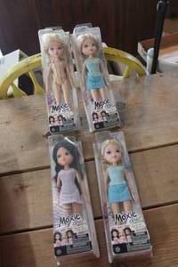 lot 5646 image: NIP Moxie Dolls