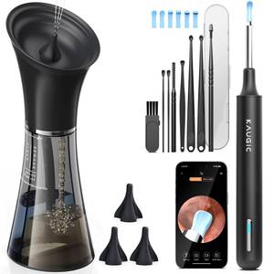 lot 11 image: KAUGIC Electric Ear Wax Removal Kit with Camera and Irrigation