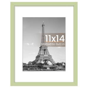 lot 2164 image: Upsimples 11x14 Green Picture Frame, Wall Decor Photo Frame, 1 Pack