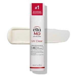lot 2187 image: EltaMD UV Clear Untinted Face Sunscreen SPF 46 with Zinc Oxide 3.7 oz