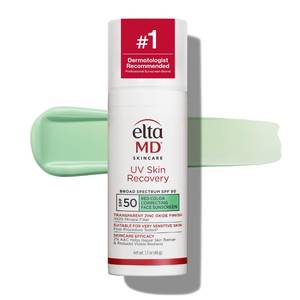 lot 2189 image: EltaMD Green Tinted Mineral Sunscreen SPF 50 1.7 oz UV Skin Recovery