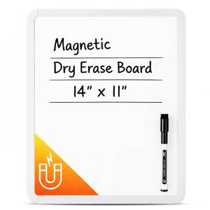 lot 2199 image: Mr. Pen Dry Erase Board 14 x 11 Inch White Frame