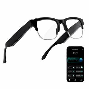 lot 2237 image: KWENRUN AI Smart Glasses with Bluetooth 5.4 Audio and Photochromic Lenses