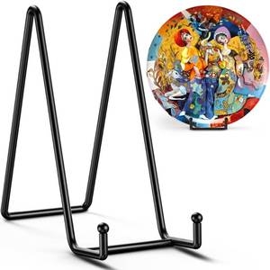 lot 2274 image: TR-LIFE Metal Plate Display Stands 10 Inch 4 Pack