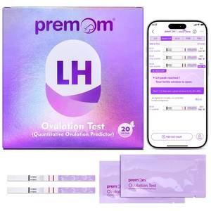 lot 6140 image: Premom Quantitative LH Ovulation Test Strips 20 Ct