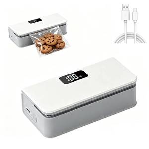 lot 6147 image: Ruydiwale Mini Bag Sealer 6-Speed LED Display White