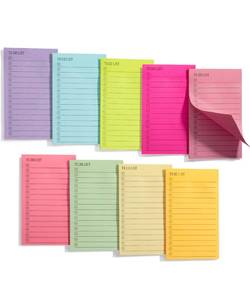 lot 6165 image: Mr. Pen To Do List Sticky Notes 3 x 5 Inch 9 Pads 360 Sheets