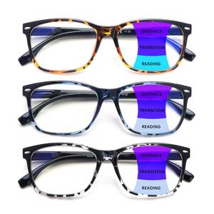 lot 8346 image: CLASAGA Progressive Multifocus Reading Glasses for Women 2.5 Blue Light Block