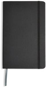 lot 8395 image: Amazon Basics Hardcover Lined Notebook 240 Pages 5 x 8.25 in Black