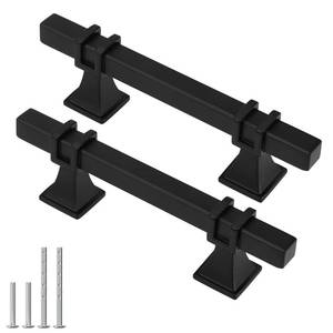 lot 9502 image: Lepatape 30 Pack 3 Inch Black Cabinet Handles Matte Black Cabinet Pulls