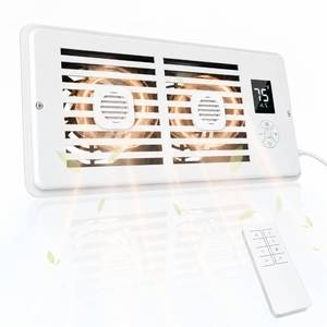 lot 9514 image: Orabriz AC Vent Booster Fan 4 x 10 Register for Winter Heating Airflow