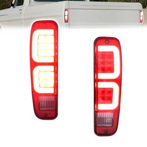 lot 9574 image: ADIIL Red Lens Red SMD LED Rear Tail Lights LeftRight Pair Set For Ford