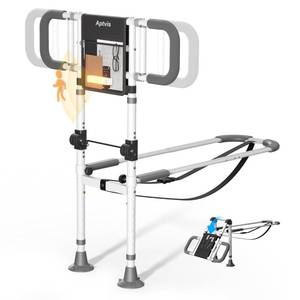 lot 9587 image: Aptvis Foldable Bed Rails for Elderly Adults Safety, ASTM Compliant, 350LB