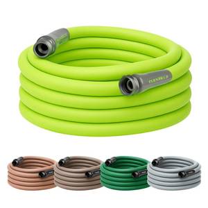 lot 11303 image: Flexzilla Garden Hose 58 In. x 50 Ft. Lightweight Water Hose